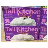 LOT OF 6 up&up Tall Kitchen Trash Bags
