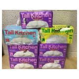 LOT OF 6 up&up Tall Kitchen Trash Bags