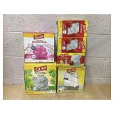 LOT OF 6 Glad Trash Bags