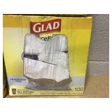 LOT OF 6 Glad Trash Bags