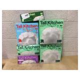 LOT OF 6 up&up Trash Bags (13 Gal.)
