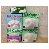 LOT OF 6 up&up Trash Bags (13 Gal.)