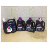 LOT OF 4 Woolite & Cheer Laundry Detergent