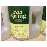 LOT OF 6 Everspring Lemon & Mint Laundry Detergent