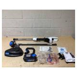 HART 40V Supercharge Brushless 15" Carbon Fiber Shaft String Trimmer Kit - Attachment Capable (1) 4Ah Battery (1) Charger