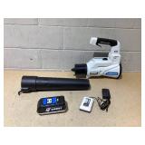 HART 40V 120 MPH at 450 CFM Cordless Axial Leaf Blower Kit, (1) 4.0Ah Lithium-Ion Battery (1) Charger