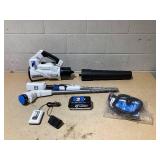 HART 40V 12" String Trimmer & Blower Combo Kit (1) 4Ah Battery (1) Charger