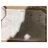 Toolsempire Outdoor Conversation Set 3 Pieces Patio Furniture, Patio Sofa Chair Wicker Set with Waterproof Cushion & Wicker Rattan Table for Backyard, Balcony (Beige)