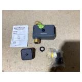 Insoma WiFi Hose Timer - Brass Inlet & Outlet, Voice/App Control Sprinkler Timers with Rain Delay/Manual/Auto Mode, Smart Water Timer for Garden/Lawn/Yard Work with Alexa & Google Home, Energy Saving