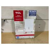 TCL 4,500 Sq. Ft. Smart Dehumidifier, Energy Star, 50 Pints Per Day, Moisture & Humidity Absorber for Bedroom, Bathroom, Basement & Other Rooms, Works with Alexa/Google Assistant