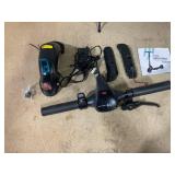 GOTRAX Gotrax Apex Electric Scooter For Adults In Black (Minor Transit Damage, Battery Not Mounted, Stripped Wires, Missing Hardware, Main Parts Are There)