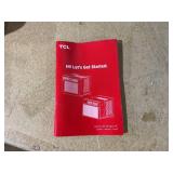 TCL 8,000 BTU Smart Window Air Conditioner, Fan & Dehumidifier, 350 Sq. Ft., Remote Control, Works with Alexa/Google Assistant, Black, W8W92-B4 (Used)