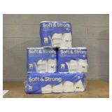 LOT OF 4 up&up Soft & Strong Bath Tissue