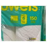 LOT OF 4 up&up Paper Towels Premium Quality