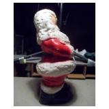 1972 ceramic winking Santa Claus Bank