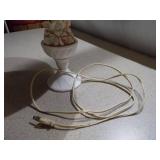 Floral Capodimonte Table/Desk Lamp with Shade