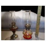 kerosene or oil lamps,