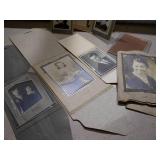 Basket Full of Vintage Black and White Photos