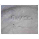 These are vintage or antique French stoneware confit or preservation pots,