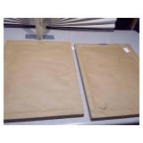 This is a set of two vintage framed prints by Joanne Thompson