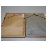 This set includes framed prints of the famous paintings Pinkie by Sir Thomas Lawrence and The Blue Boy by Thomas Gainsborough