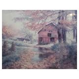 This is likely a framed art print by Lee K. Parkinson