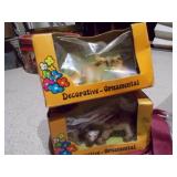 The image displays a collection of vintage fast-food toys, primarily from McDonald