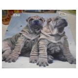 This image displays a collection of various jigsaw puzzles