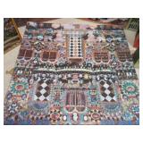 This image displays a collection of various jigsaw puzzles