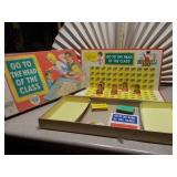 This is a vintage Milton Bradley "Go To The Head Of The Class" board game from 1967.
