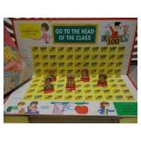 This is a vintage Milton Bradley "Go To The Head Of The Class" board game from 1967.