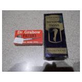 This is a collection of various vintage collectible boxes and packaging, likely for items such as soap, cigarettes, or candy.