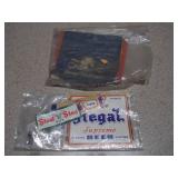 The image displays a lot of assorted sports trading cards and collectibles, primarily featuring vintage baseball cards from the late 1980s