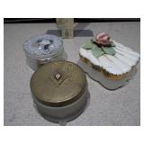 3 Vintage Containers full of Jewelry