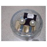 3 Vintage Containers full of Jewelry