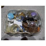 3 Vintage Containers full of Jewelry