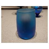 These are vintage Italian Empoli art glass pieces