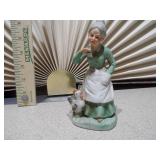 These are vintage bisque porcelain figurines
