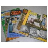 The image shows a collection of assorted vintage print ephemera