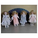 4 Collectable Dolls