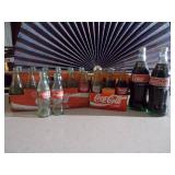 Vintage Coke Bottles-Some Still Full