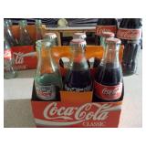 Vintage Coke Bottles-Some Still Full