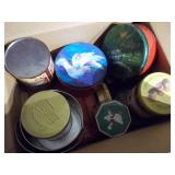 Big Box Full Of Collectable Tins-Combined Lots
