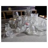 Combined Assortment of Glass Items