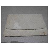 These are vintage beaded clutch purses,