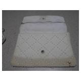 These are vintage beaded clutch purses,