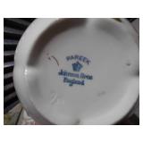 These are vintage Chinese porcelain or ceramic bowls with floral motif