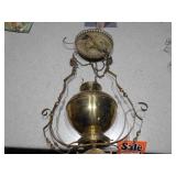 vintage mid-century pull-down pendant light