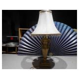 a vintage Stiffel urn-style brass table lamp