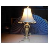 a vintage Stiffel urn-style brass table lamp